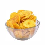 Ultra thin banana chips